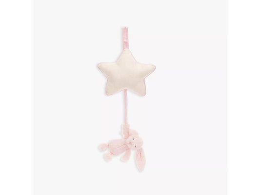 Jellycat | Schüchternes Kaninchen Musical Pull Mobile | pink