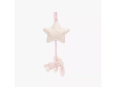 Jellycat | Schüchternes Kaninchen Musical Pull Mobile | pink
