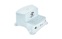 keeeper | 2-Stufen Schemel mit Anti-Rutsch | Mickey, blau