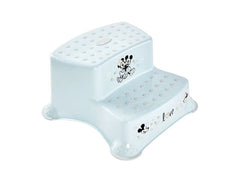 keeeper | 2-Stufen Schemel mit Anti-Rutsch | Mickey, blau