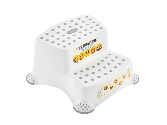 keeeper | 2-Stufen Schemel mit Anti-Rutsch | Emoji Showtime