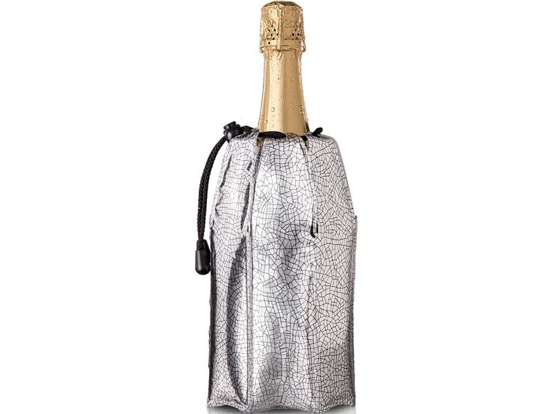 Vacuvin | Champagner Aktivkühler | silber