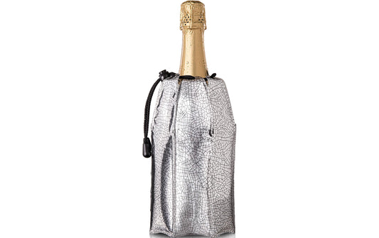 Vacuvin | Champagner Aktivkühler | silber