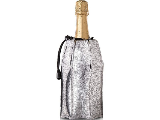 Vacuvin | Champagner Aktivkühler | silber