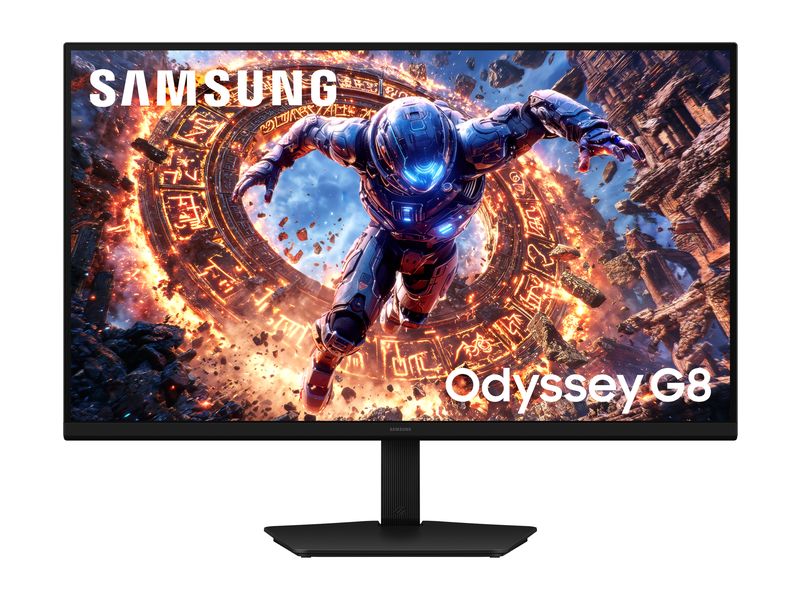 Samsung | Odyssey G80HS, 32 flat, black | 6k, 6144 x 3456, IPS, 165Hz, 350 cd/m2