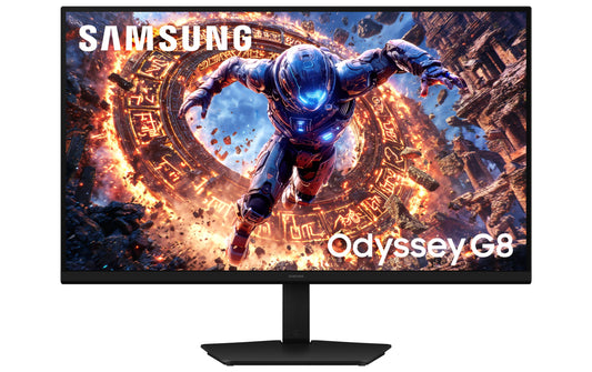 Samsung | Odyssey G80HS, 32 flat, black | 6k, 6144 x 3456, IPS, 165Hz, 350 cd/m2