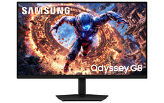 Samsung | Odyssey G80HS, 32 flat, black | 6k, 6144 x 3456, IPS, 165Hz, 350 cd/m2