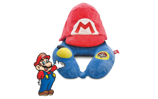 Travelmall | Nintendo Super Mario | Hooded Pillow