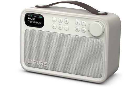 Pure | DAB+ Radio Elan One2 Schwarz | DAB+/UKW-Radio, BT, Akku, IPX5