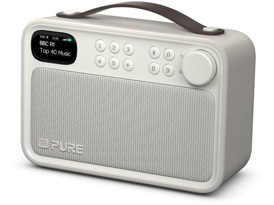 Pure | DAB+ Radio Elan One2 Schwarz | DAB+/UKW-Radio, BT, Akku, IPX5