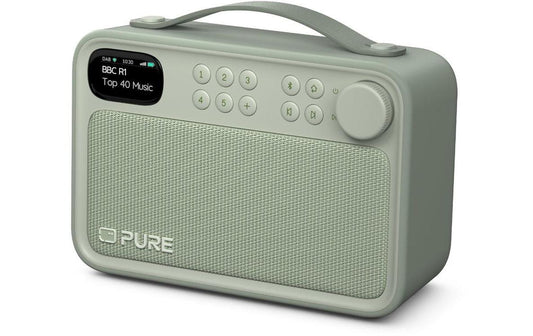 Pure | DAB+ Radio Elan One2 Schwarz | DAB+/UKW-Radio, BT, Akku, IPX5