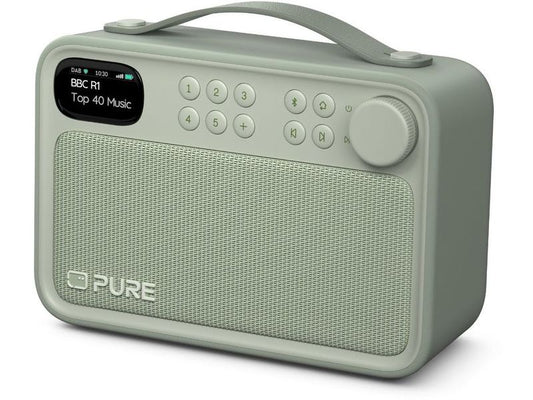 Pure | DAB+ Radio Elan One2 Schwarz | DAB+/UKW-Radio, BT, Akku, IPX5