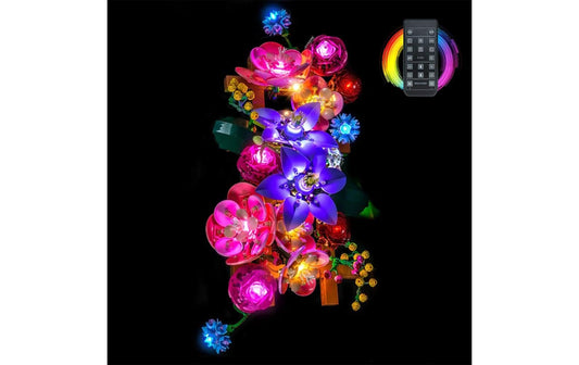 BrickBling | BB LED LEGO 11503 Blumen an der Wand | inkl. Fernbedienung