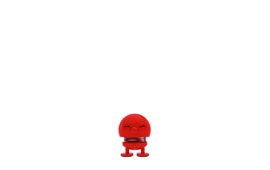 Hoptimist | Aufsteller Bimble XS, Rot | 4x3.5x5.8 cm, ABS, Stahl