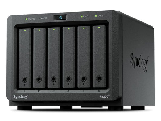 Synology | FS200T, 6-bay 2.5 Plus | für 2.5 SSDs