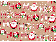 Braun + Company | B + C Geschenkpapier 2mx70cm | Happy hoho