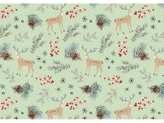 Braun + Company | B + C Geschenkpapier 2mx70cm | Winterforest