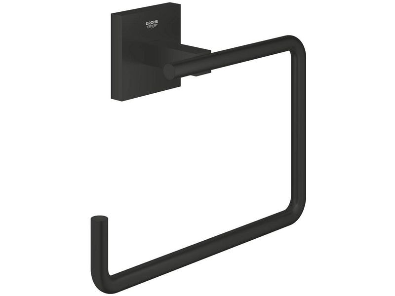 GROHE | Start Cube Handtuchring | Runder Handtuchhalter, Chrom