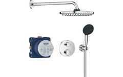 GROHE | Precision Thermostat Set | Unterputz-System rd 250 Weiss