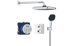 GROHE | Precision Thermostat Set | Unterputz-System eck 250 Weiss