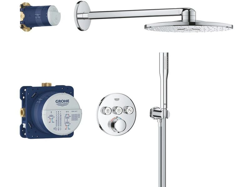 GROHE | Precision SmartControl Set | Unterputz-Duschsystem rd 310
