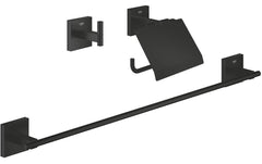 GROHE | Start Cube Bad-Zubehör Set | 3-in-1 Badezimmer-Set, Chrom