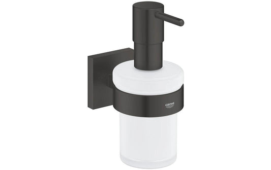 GROHE | Start Cube Seifenspender | Wand-Seifenspender, Chrom