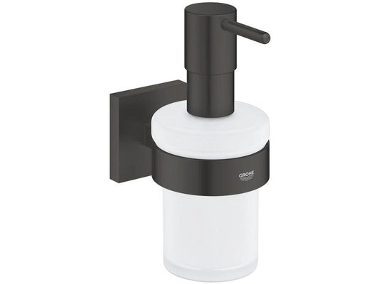 GROHE | Start Cube Seifenspender | Wand-Seifenspender, Chrom