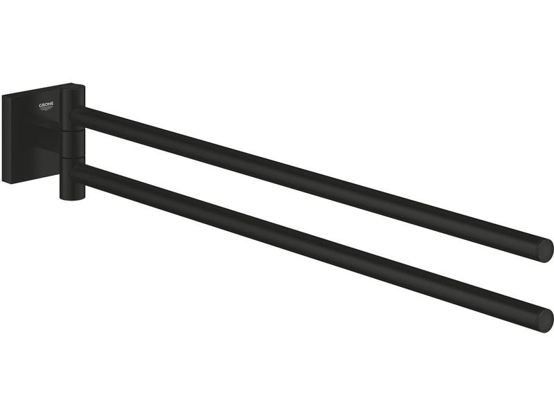 GROHE | Start Cube Halter | Doppel-Handtuchhalter, Chrom