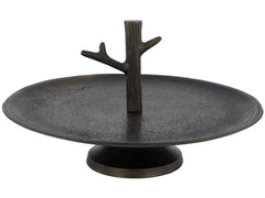 CHALET | Etagere Branch L | 27.5x27.5x15.5cm schwarz