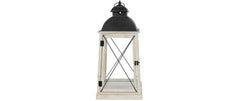 CHALET | Laterne Samara L | 29x29x61cm weiss