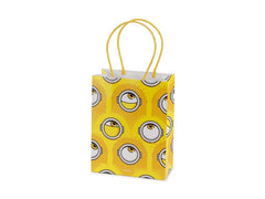 Partydeco | Geschenktasche Minions | gelb, 12x15.5x6 cm, 6 Stück