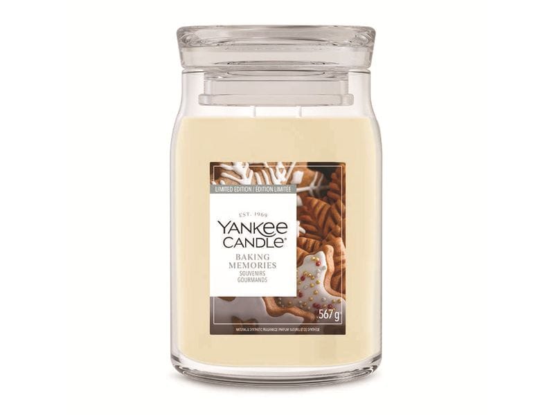 Yankee Candle Signature | Yankee Duftkerze Baking Memories | Signature Large Jar