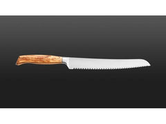 Wok | Brotmesser Olive | Olivenholz geschmiedeter Sollinger Stahl