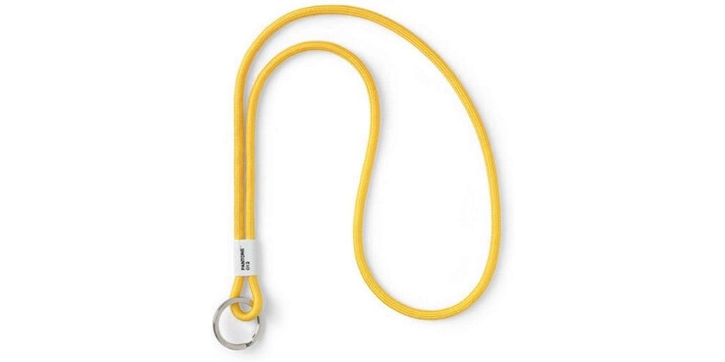 Pantone by Copenhagen Design | Pantone x CPH Design Schlüsselanhänger lang | Yellow012