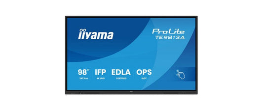iiyama | TE9813A-B2AG | 98, Touch, IPS, UHD, 500cd, Android 14