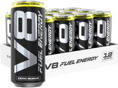 VAST | V8 Fuel Energy Lemon | 500ml, 12 Tray