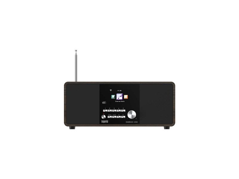 Imperial | Dabman i200 (V2) | DAB+, Internetradio, BT, UPnP, braun