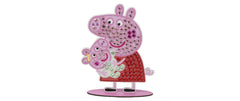 CRAFT Buddy | Peppa & Evie Crystal Art Junior | Buddies XL