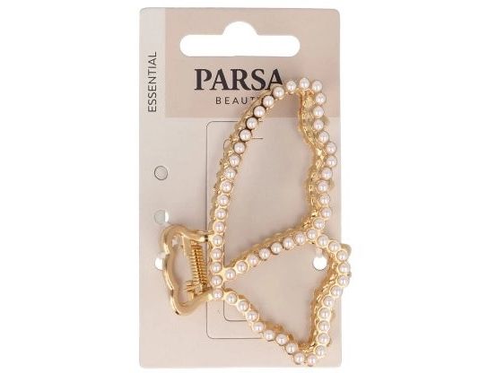 Parsa Beauty | Parsa Haarklammer Schmetterling Perle | 1 Stück