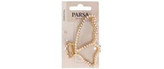 Parsa Beauty | Parsa Haarklammer Schmetterling Perle | 1 Stück