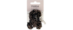 Parsa Beauty | Parsa Haargummi schwarz/gold | 3 Stück