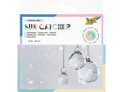 Folia | Sonnenfänger | Kristall, Glas, Transparent, Gold, 3er-Set