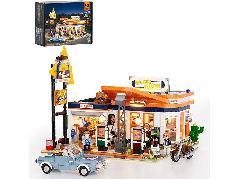 Lumibricks | Tankstelle