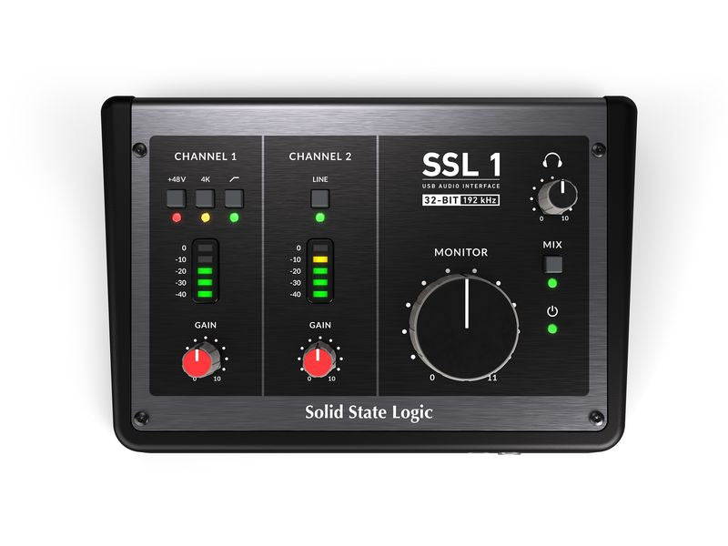 Solid State Logic | SSL 1 | 2 Mic/Line In, Stereo Out