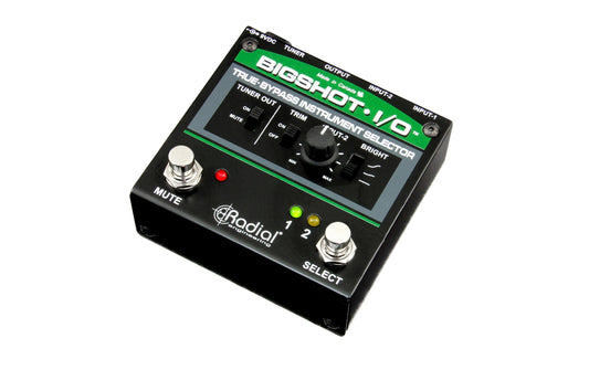 Radial | BigShot i/o | Instrumentenumschalter True Bypass A/B