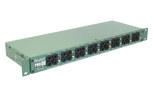 Radial | ProD8 | Passiv, 8-Kanal, Rackmount, Metall