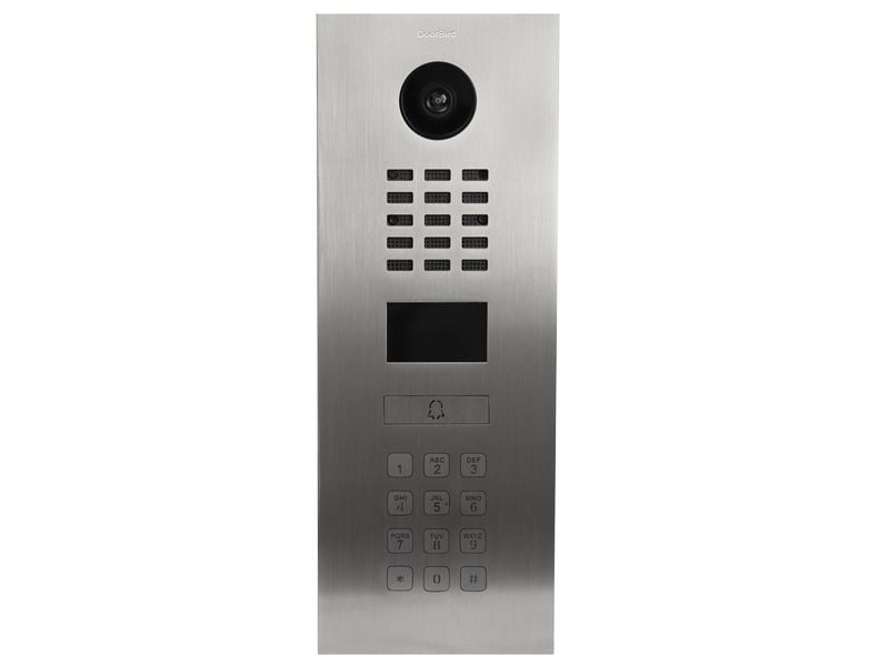 Doorbird | IP Video Türsprechanlage | D2201KV, Edelstahl V2A