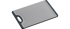 Kesper | Schneidebrett mit Rutsch-Stopp | 29.5 x 19.5 x 0.75 cm, Grau