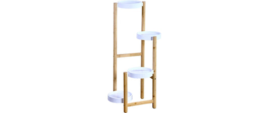 Kesper | Blumengestell | Bambus, Grösse: 48 x 42 x 78 cm